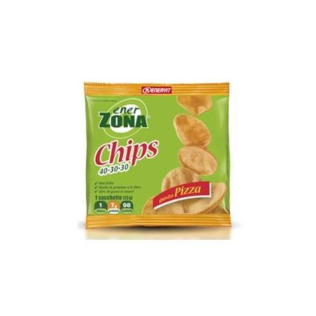 Enervit Enerzona Chips 1 Pezzo Snack di Soia Proteico Gusto Pizza