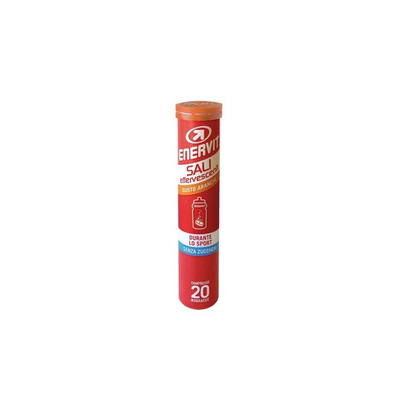 Enervit Sali Effervescenti 20 Compresse Durante lo Sport Gusto Arancia