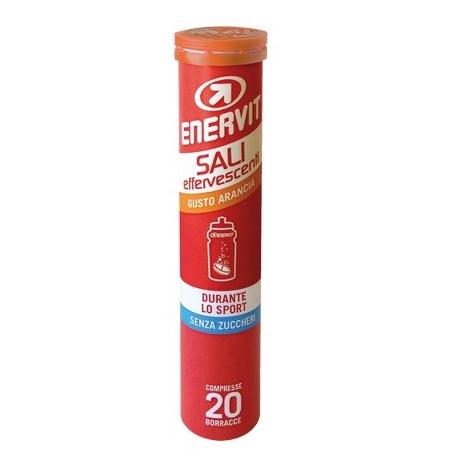 Enervit Sali Effervescenti 20 Compresse Durante lo Sport Gusto Arancia
