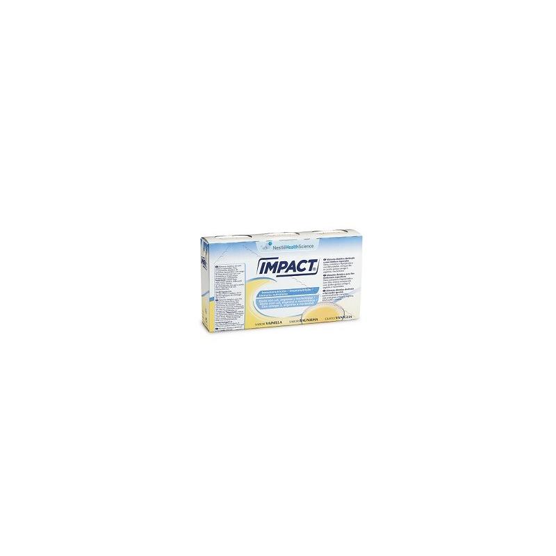 Nestlè Health Science Impact Oral Vaniglia 3 Bustine x 237 ml Immunonutrizione Pronta da Bere