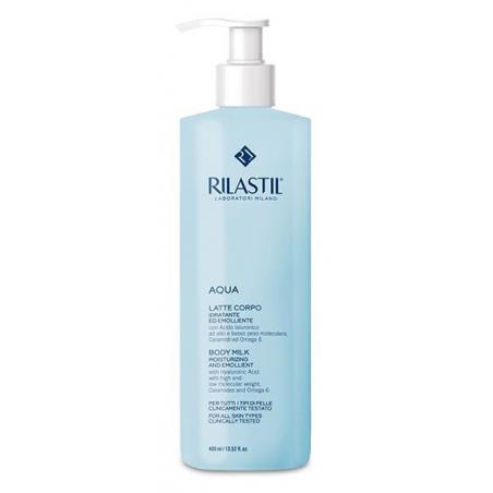 Rilastil Aqua Body Milk 400 ml Latte Corpo Idratante