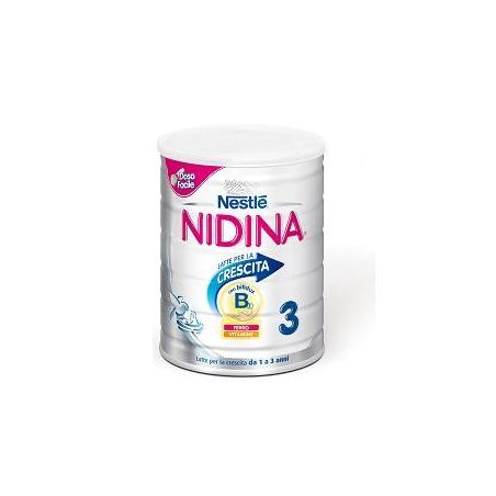 Nestlè Nidina 3 Optipro 800 g Latte in Polvere Crescita Bambino