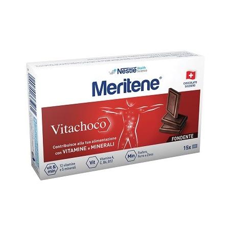Nestlè Meritene Vitachoco 75 g Integratore Multivitaminico Cioccolato Fondente