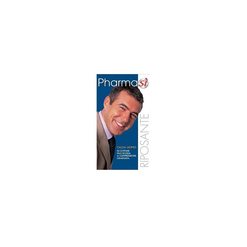 Unifarma Distribuzione Pharmasi Calza Uomo Nero 43/46 Unifarma Distribuzione Pharmasi Calza Uomo Nero 43/46