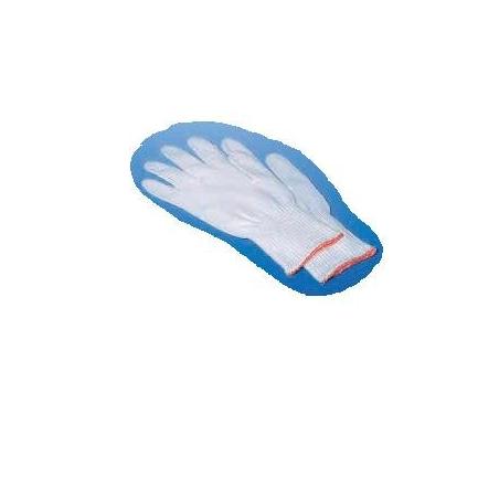 Farmac-zabban Guanto Non Chirurgico In Cotone Bianco Misura 8,5 In Busta