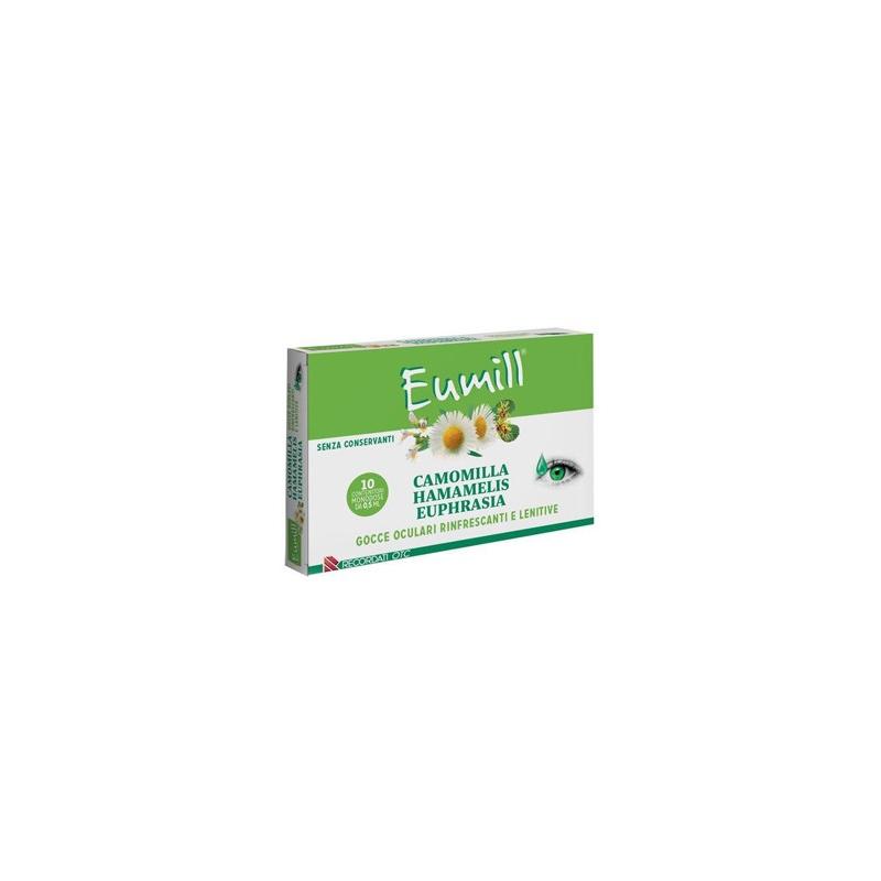 Recordati Eumill Gocce Oculari 10 Flaconcini Monodose 0,5 Ml