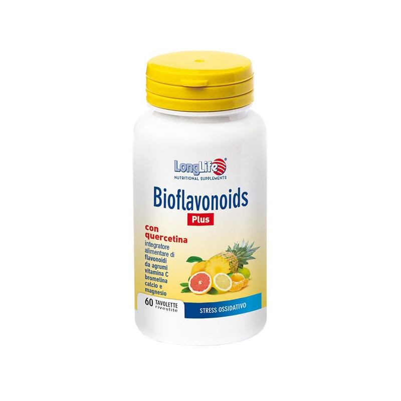 Longlife Bioflavonoids Plus per Contrastare le Radiazioni Solari 60 Tavolette