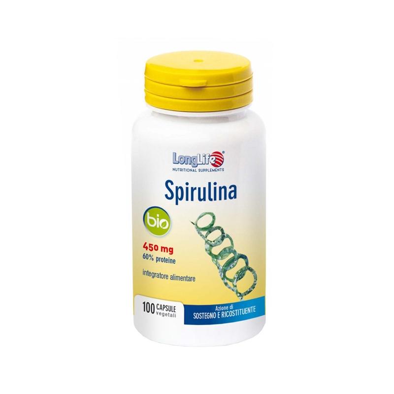 Longlife Spirulina Bio 100cps