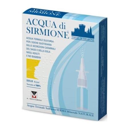 Terme Di Sirmione Acqua di Sirmione Minerale Naturale 6 Fiale 15 Ml