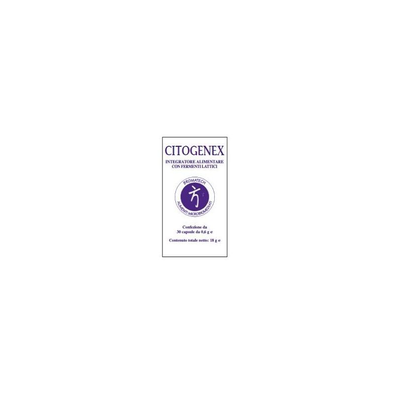 Bromatech Citogenex integratore per l'intestino 30 capsule