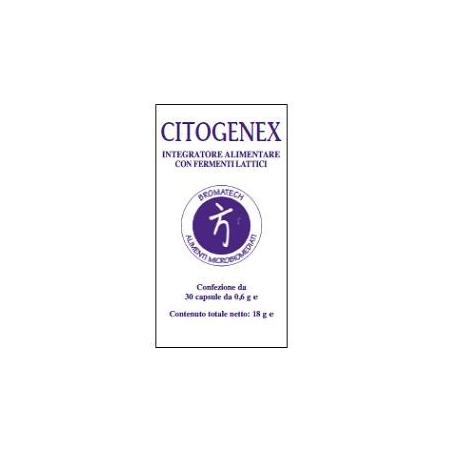 Bromatech Citogenex integratore per l'intestino 30 capsule