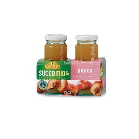Ecor Achillea Succo Mio Pesca 2 Pezzi 200 Ml