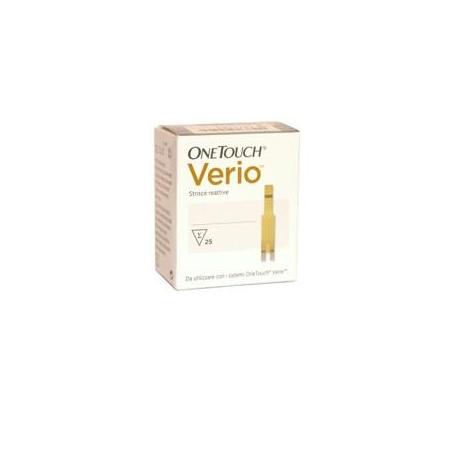 Johnson & J. Div. Lifescan Strisce Misurazione Glicemia Onetouch Verio 25 Pezzi