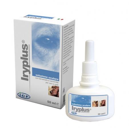 ICF Iryplus Detergente Oculare per Cani e Gatti Flacone 50 ml