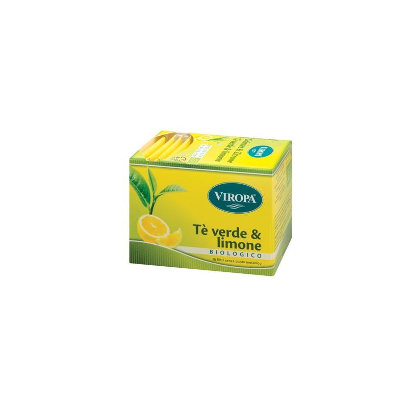 Viropa Tè Verde e Limone Bio 15 Bustine