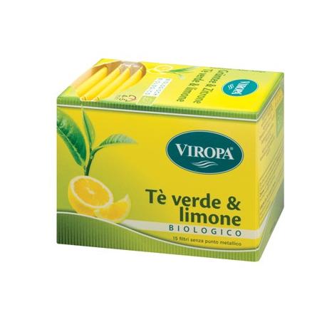 Viropa Tè Verde e Limone Bio 15 Bustine