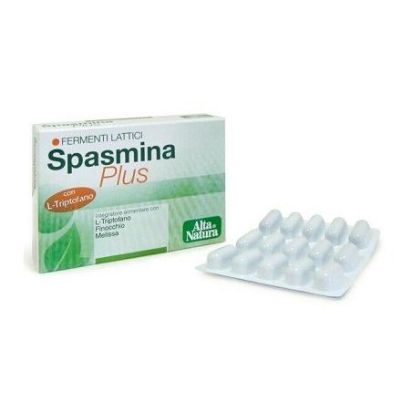 Alta Natura-inalme Spasmina Plus 30 Capsule Da 500 Mg