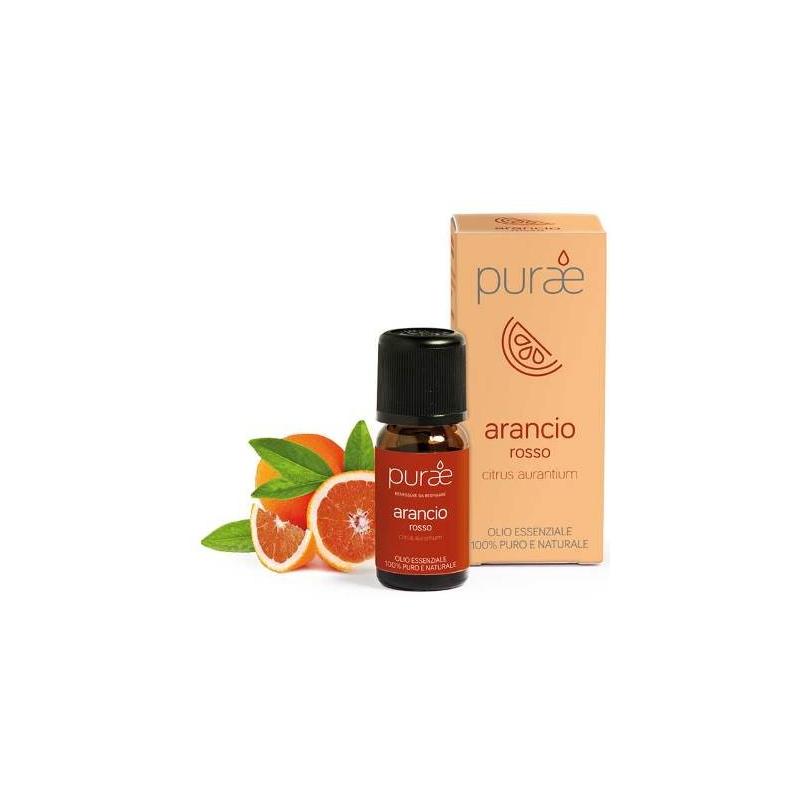 Purae Olio Essenziale Arancio Rosso Bucce 10 Ml