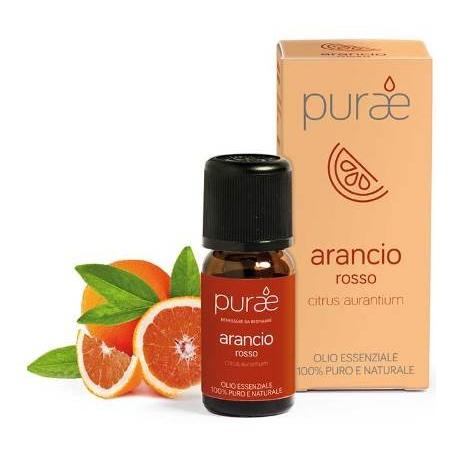Purae Olio Essenziale Arancio Rosso Bucce 10 Ml