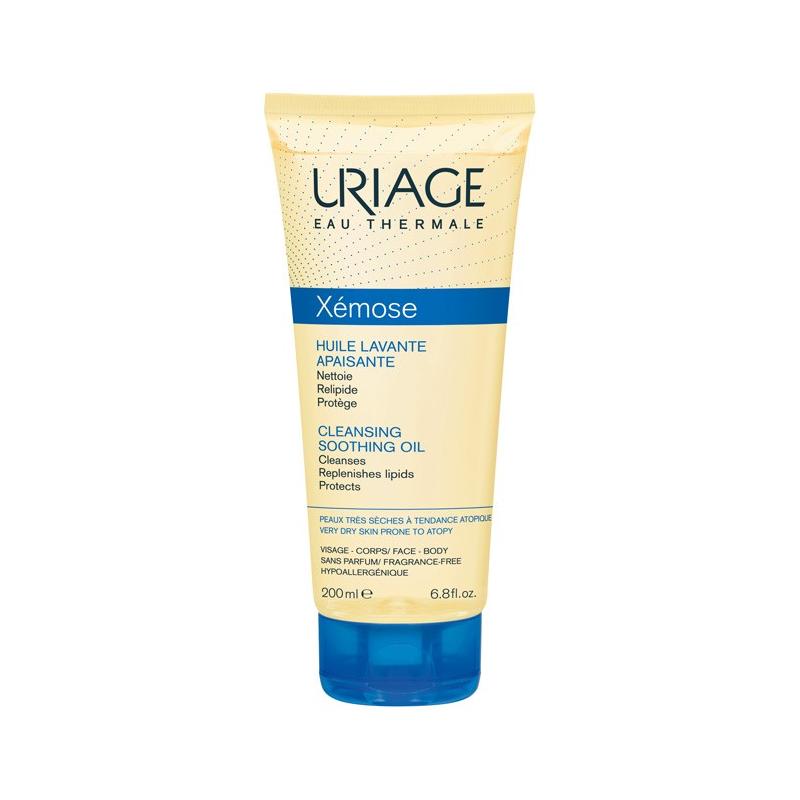 Uriage Xemose Olio Detergente per Pulire la Pelle Secca Tubetto 200 ml