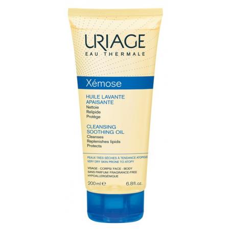 Uriage Xemose Olio Detergente per Pulire la Pelle Secca Tubetto 200 ml