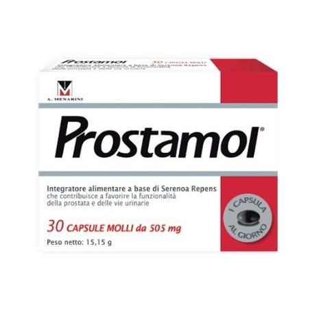 Menarini Prostamol integratore per prostata 30 capsule