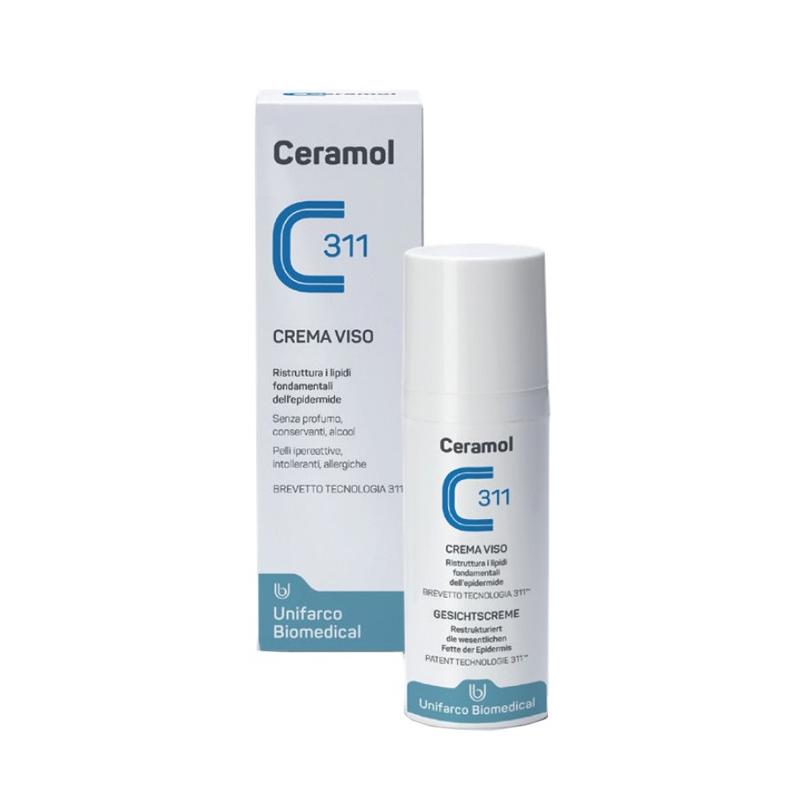 Unifarco Ceramol Crema Viso 50 Ml