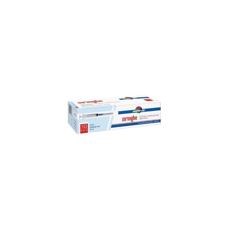 Pietrasanta Pharma Siringa Per Venipuntura Master-aid 5 Ml Gauge 23 10 Pezzi