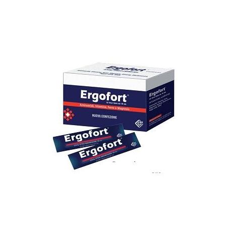 Ddfarma Ergofort 12 Bustine Stick Pack 10 Ml