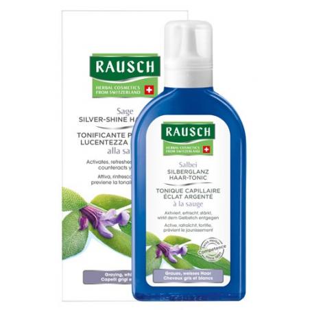 Rausch Tonificante Per Capelli Lucentezza Argentea Alla Salvia 200 Ml