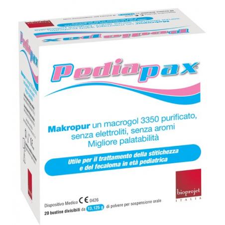Bioprojet Italia Pediapax Polvere 20 Bustine 13,125 G