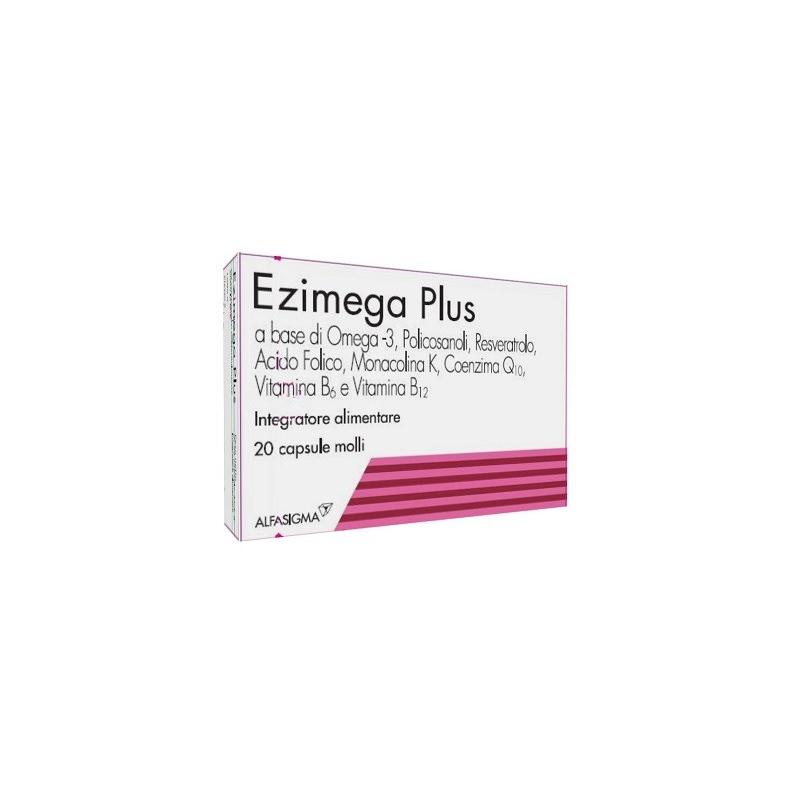 Biofutura Ezimega Plus integratore per colesterolo 20 capsule