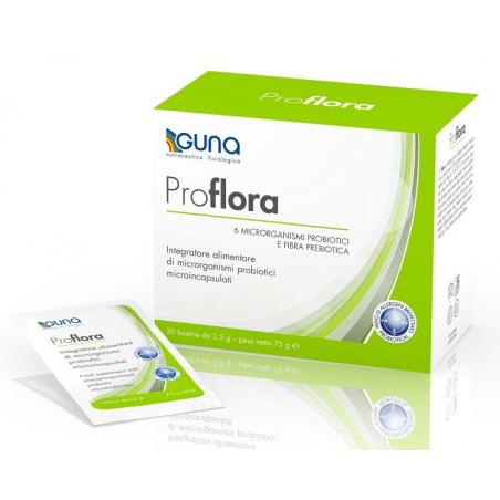 Guna Pro Flora Pro Bio 30 Bustine Integratore Benessere Intestinale