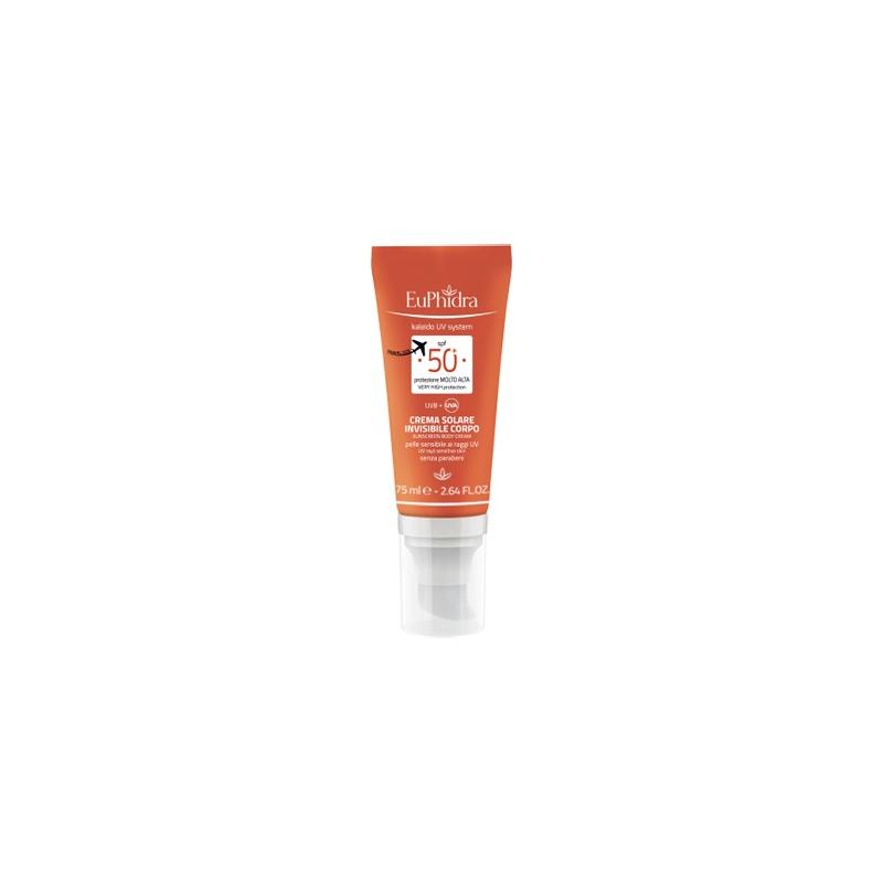 EuPhidra CREMA SOLARE  INVISIBILE CORPO  spf 50+ 75 ML