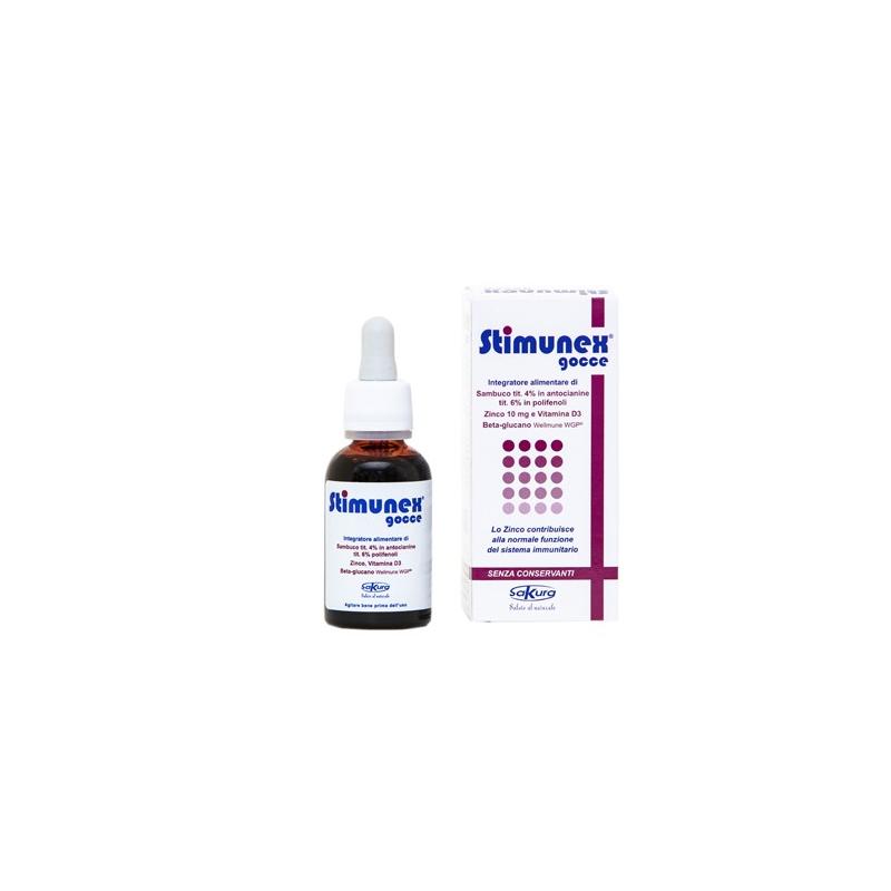 Sakura Italia Stimunex Gocce integratore per il sistema immunitario 30 Ml