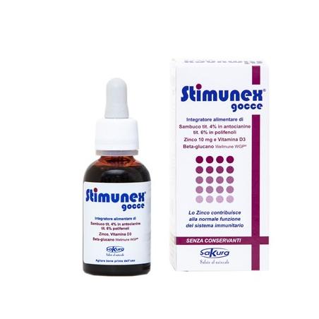 Sakura Italia Stimunex Gocce integratore per il sistema immunitario 30 Ml