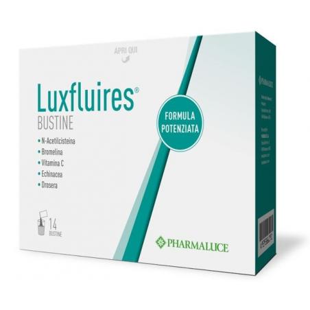 Pharmaluce Luxfluires Integratore per Favorire le Difese Organiche 14 Bustine