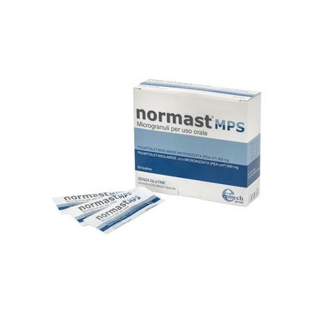 Epitech Group Normast Mps Microgranuli Sublinguali integratore alimentare 20 Bustine