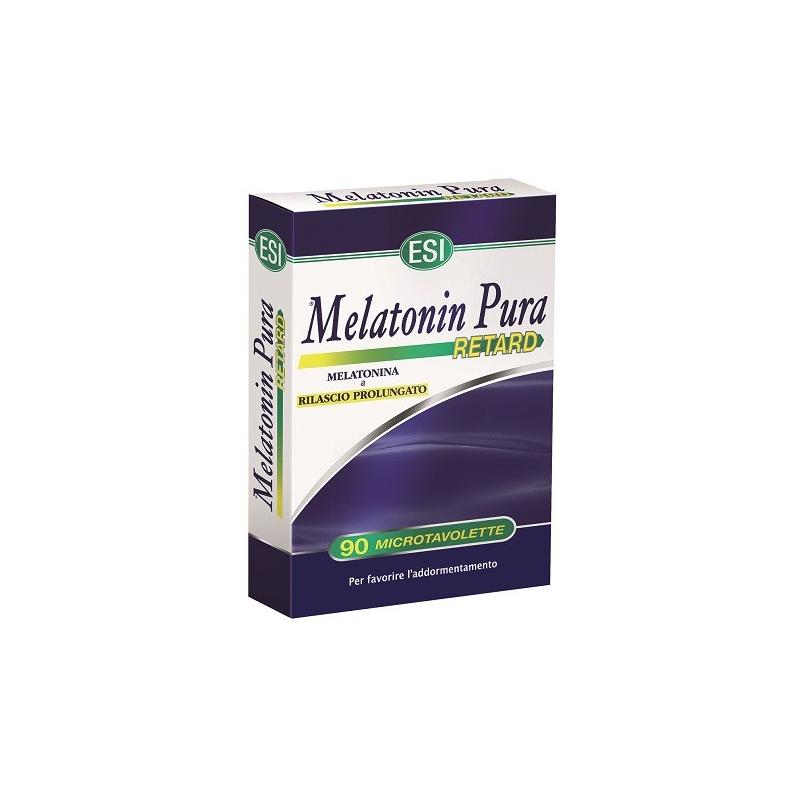 Esi Melatonin Pura Retard integratore per insonnia 90 Microtavolette