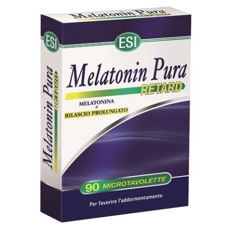 Esi Melatonin Pura Retard integratore per insonnia 90 Microtavolette