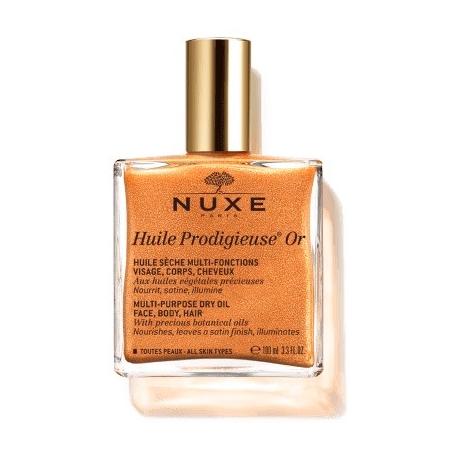 Nuxe Huile Prodigieuse Or 100 ml Olio Secco Viso Corpo e Capelli