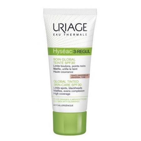 Uriage Hyseac 3 Regul 40 ml Trattamento Globale Colorato SPF30