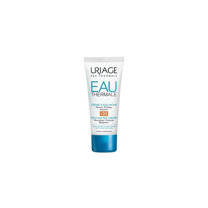 Uriage Eau Thermale 40 ml Crema Ricca SPF 20