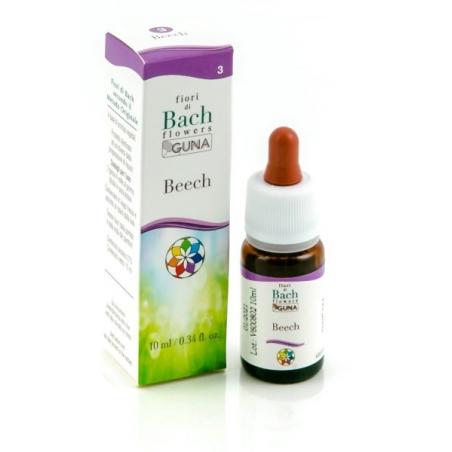 Guna Beech 10 ml Gocce Fiori di Bach Tolleranza
