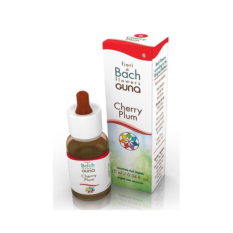 Guna Cherry Plum 10 ml Fiori di Bach Autocontrollo