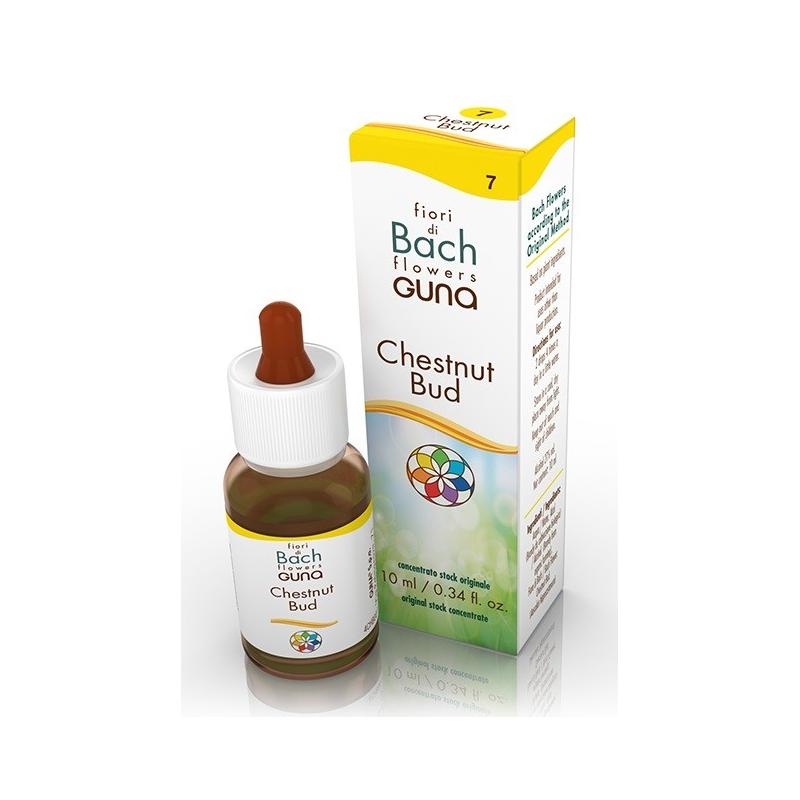 Guna Chestnut Bud 10 ml Fiori di Bach Facilità Apprendimento