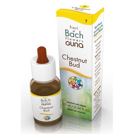 Guna Chestnut Bud 10 ml Fiori di Bach Facilità Apprendimento