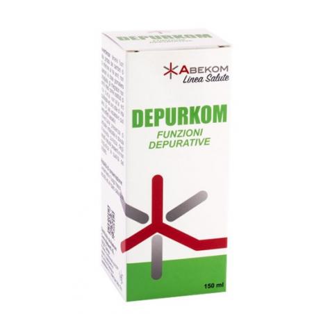 Abekom Depurkom Integratore alimentare per la funzione epatica e digestiva, 150 ml