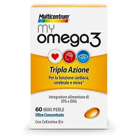 Multicentrum Myomega3 Integratore Alimentare 60 Mini Perle