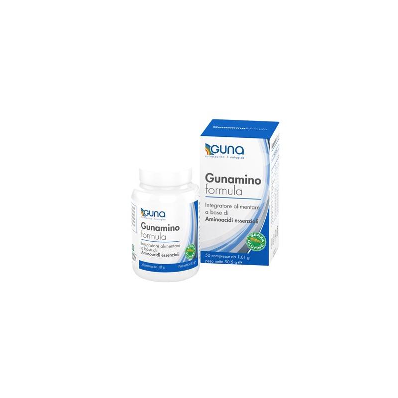 Gunamino Formula 50 Compresse x 50,50 g Integratore Alimentare